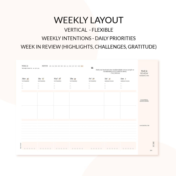 Printable Phenomenal Woman Planner 2022