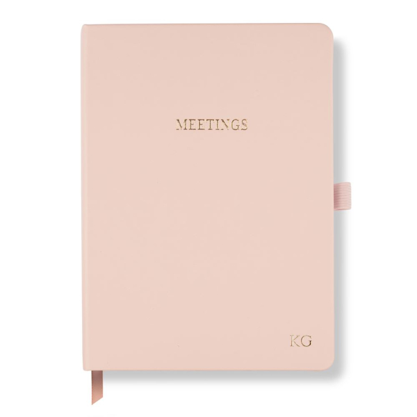 LH Agenda Meeting Notebook Blush