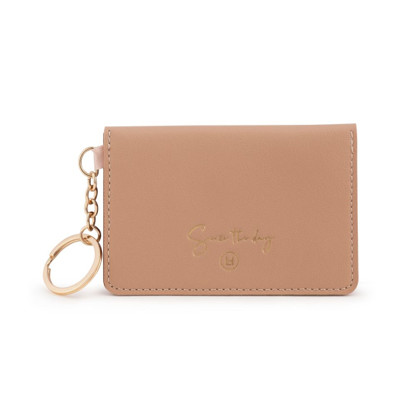 Card holder beige back