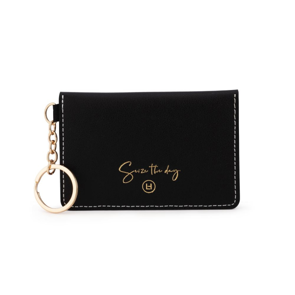 Card holder black back
