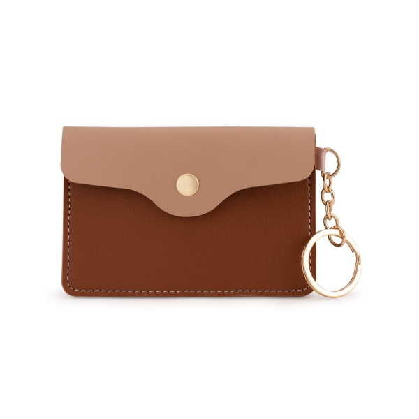 Card holder cinnamon nude
