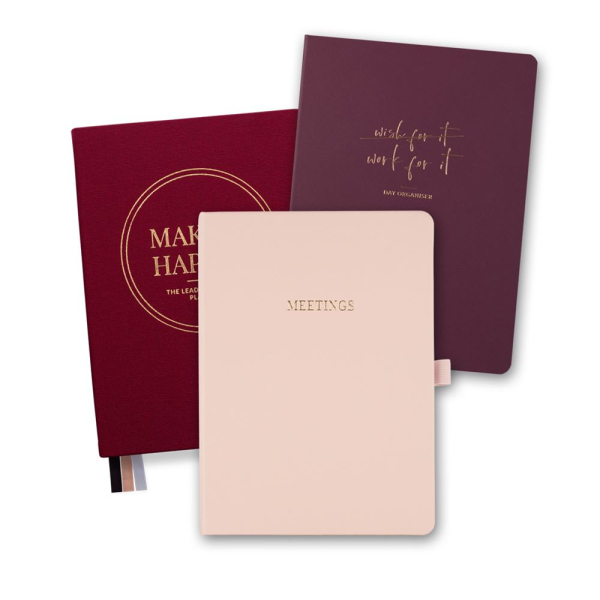Productivity journal planner bundle for women