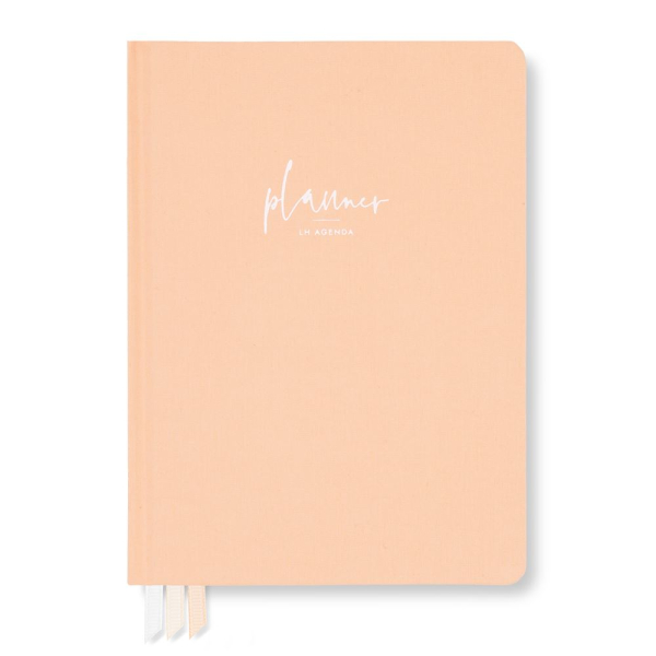 LH Planner - Daily Medium - Apricot - Undated 6-month DS