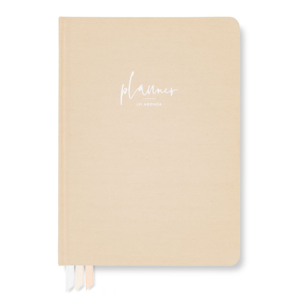 LH Planner - Daily Medium - Sand - Undated 6-month DS