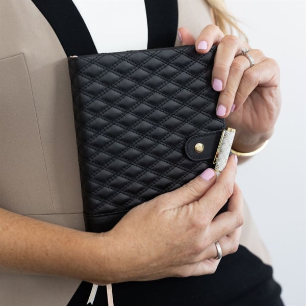LH Planner Quilted Black 2023