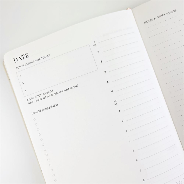 Day Organiser - Prioritise What Matters (mental resilience edition)