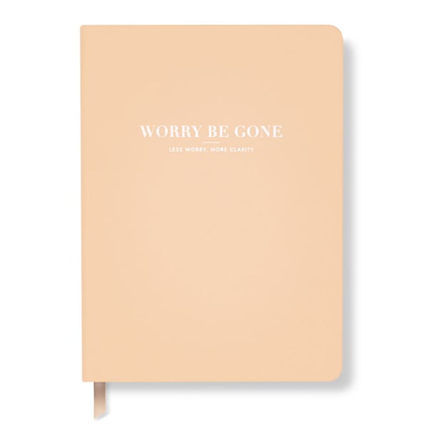 Worry Be Gone - Clarity Journal - Vanilla