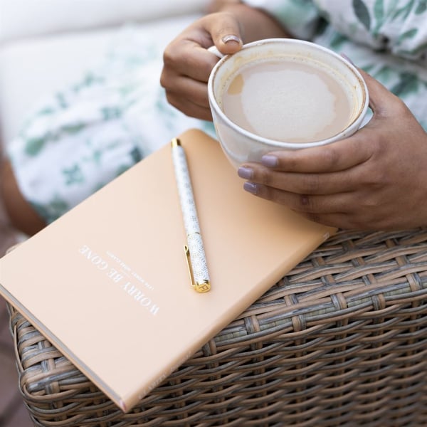 Worry Be Gone - Clarity Journal - Vanilla