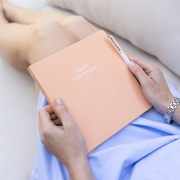 Meet Yourself Journal - Journaling for Self-Awareness - Apricot