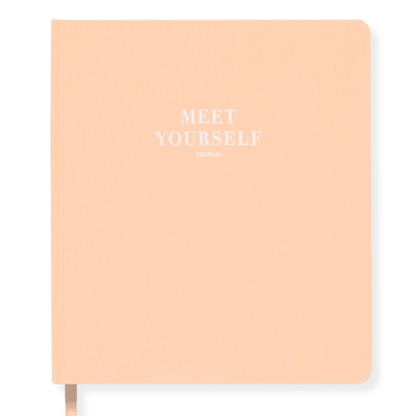Meet Yourself Journal – Apricot – Journaling for Self-Awareness