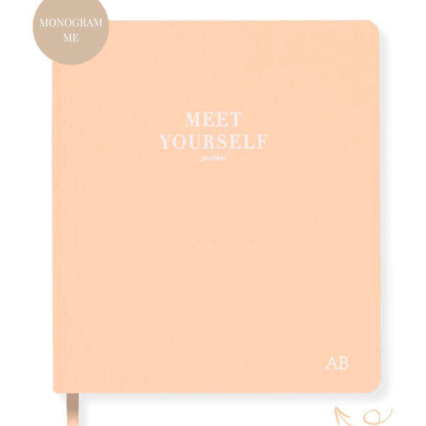 Meet Yourself Journal – Apricot – Journaling for Self-Awareness