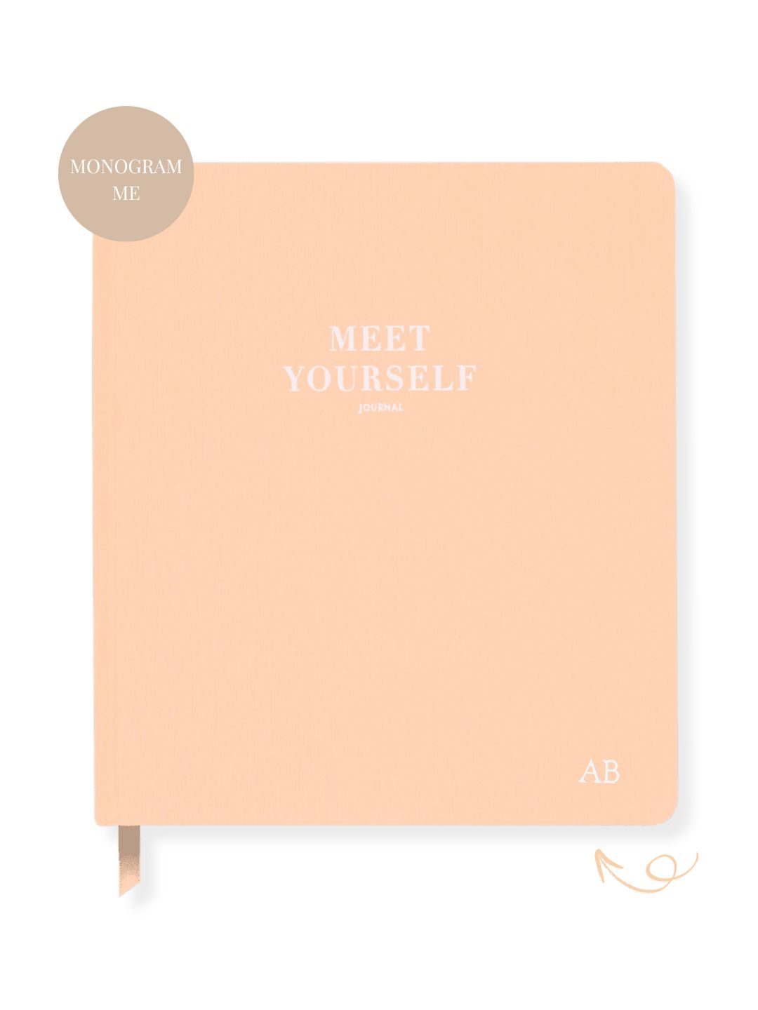 Meet Yourself Journal – Apricot – Journaling for Self-Awareness