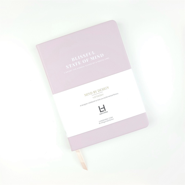 Mind By Design Notebook - Mental Resilience Edition - Lavender
