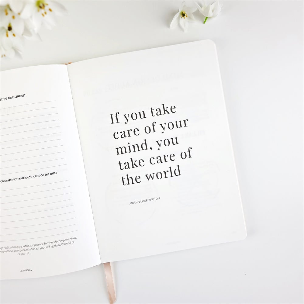 THRIVE Mind Designer - Self-coaching Journal for Mental Resilience