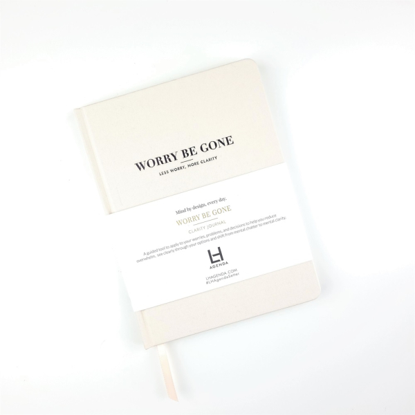 Worry Be Gone - Clarity Journal - Stone