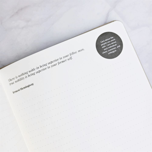 Make Your Mark Notebook - LH Agenda