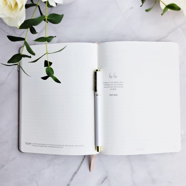 Make Your Mark Notebook - LH Agenda Dot-Lined