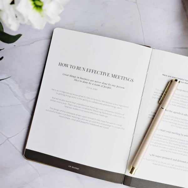 Meeting Notebook LH Agenda