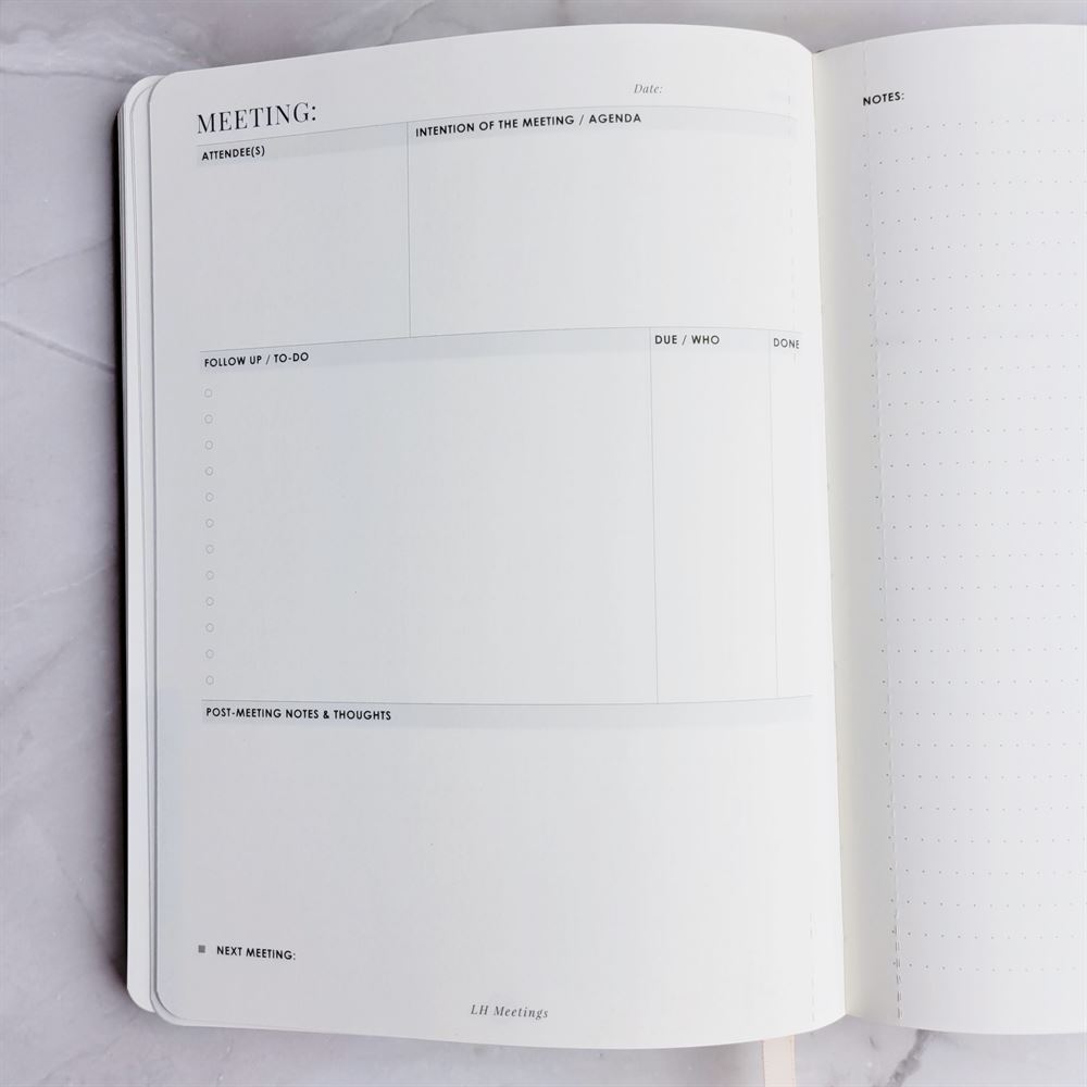 Meeting Notebook