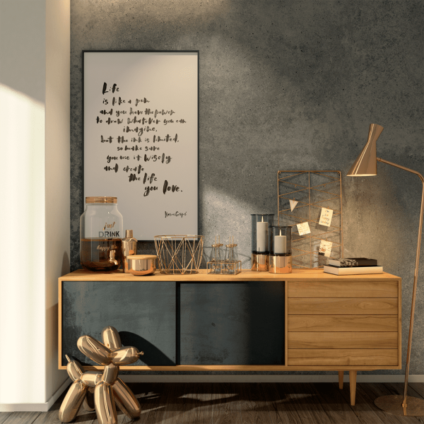 Life is Like a Pen - Digital Print