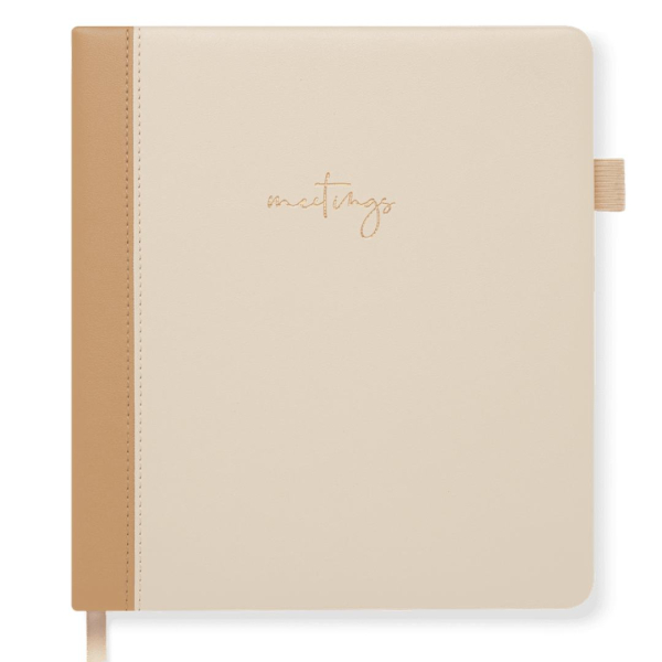 Meeting Notebook – Large – Latte