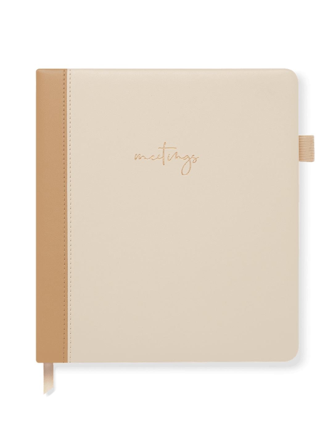 Meeting Notebook – Large – Latte