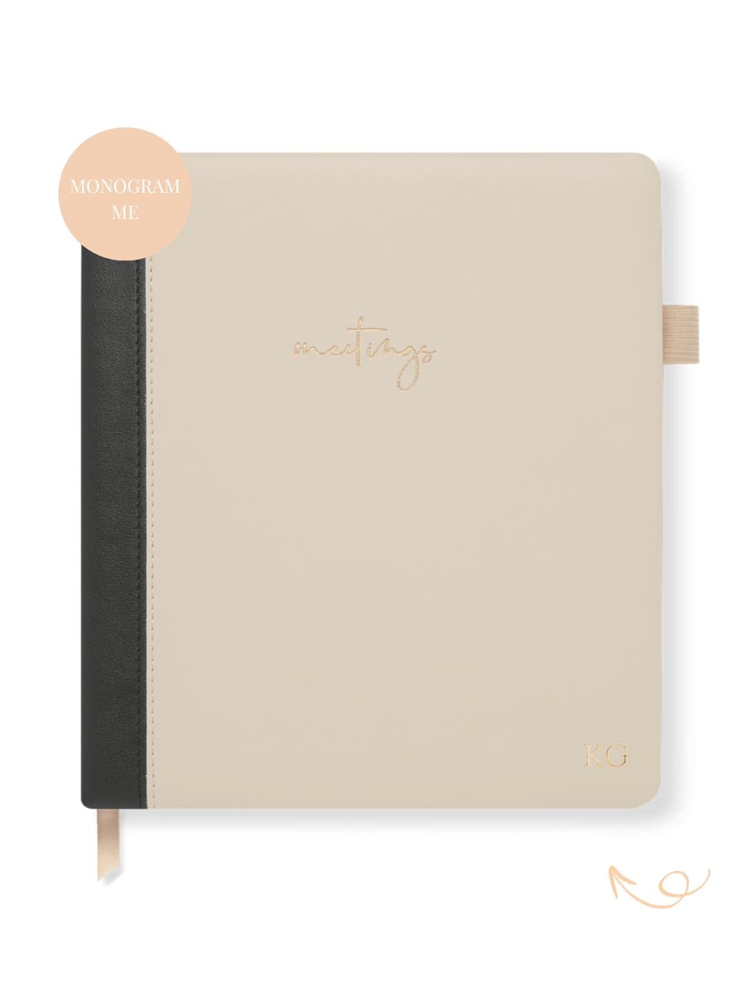 Meeting Notebook – Large – Piano - Mono