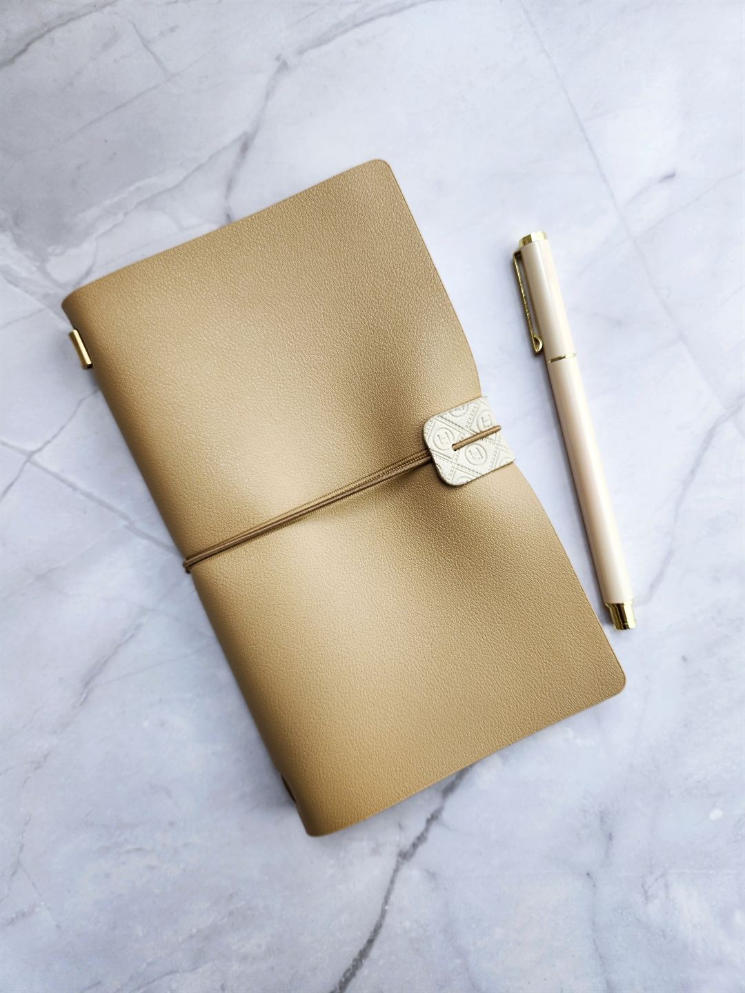 LH Agenda Explorer Refillable Notebook Set- Latte