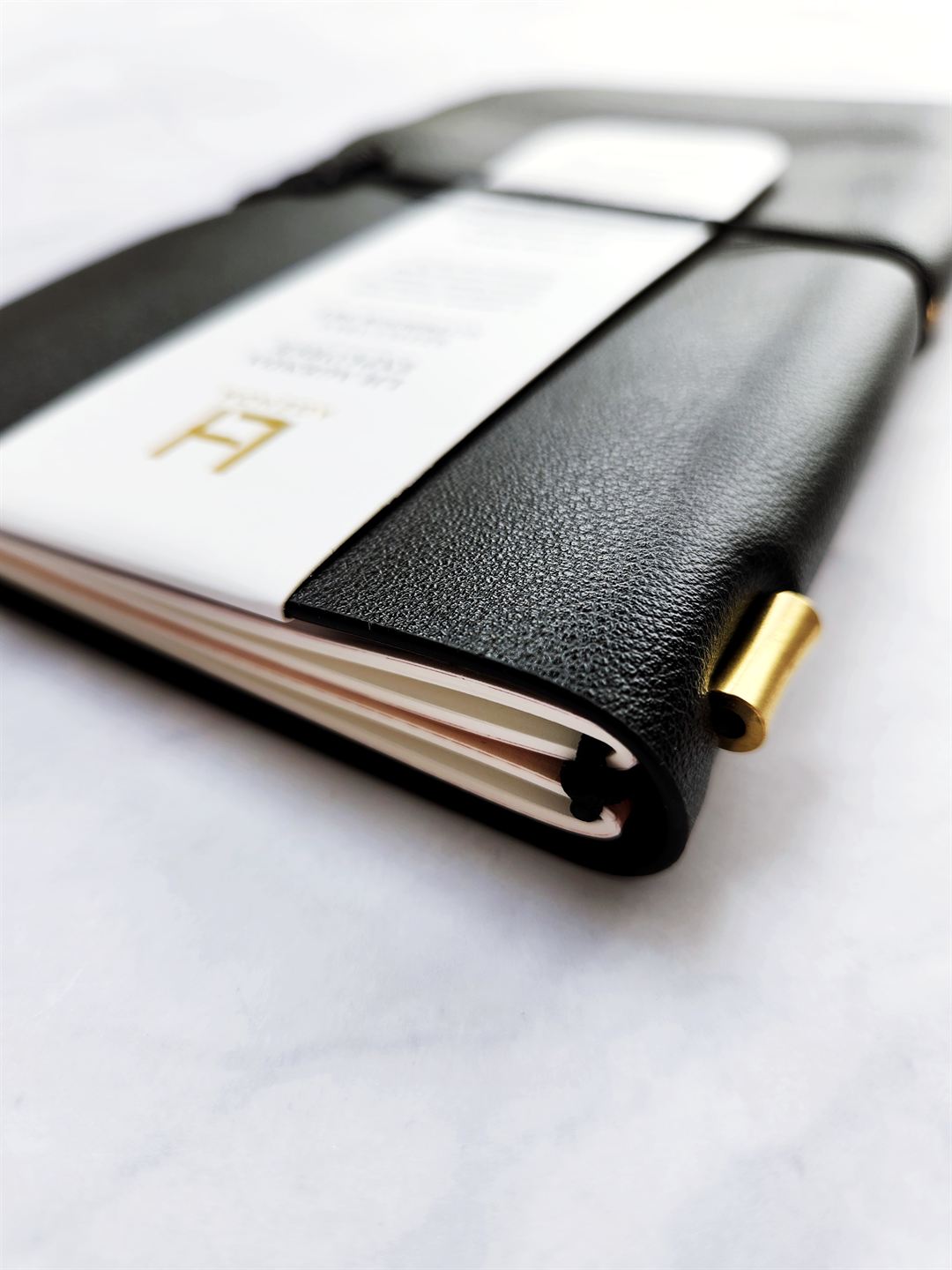 LH Agenda Explorer Refillable Notebook Set - Black