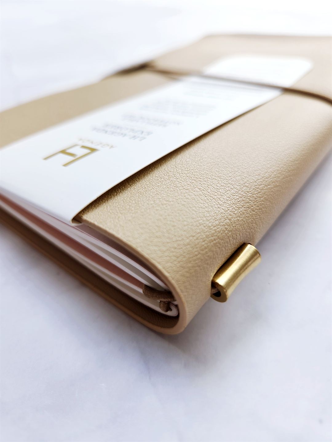 LH Agenda Explorer Refillable Notebook Set - Latte