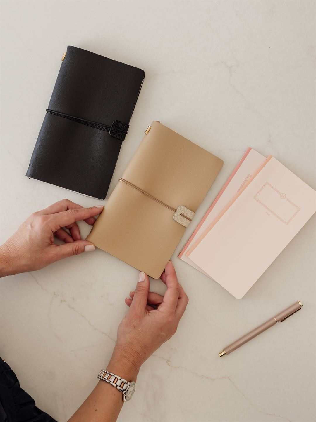 LH Agenda Explorer Refillable Notebook Set