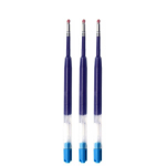 Rollerball Pen Refill Cartridge - Blue - Pack of 3