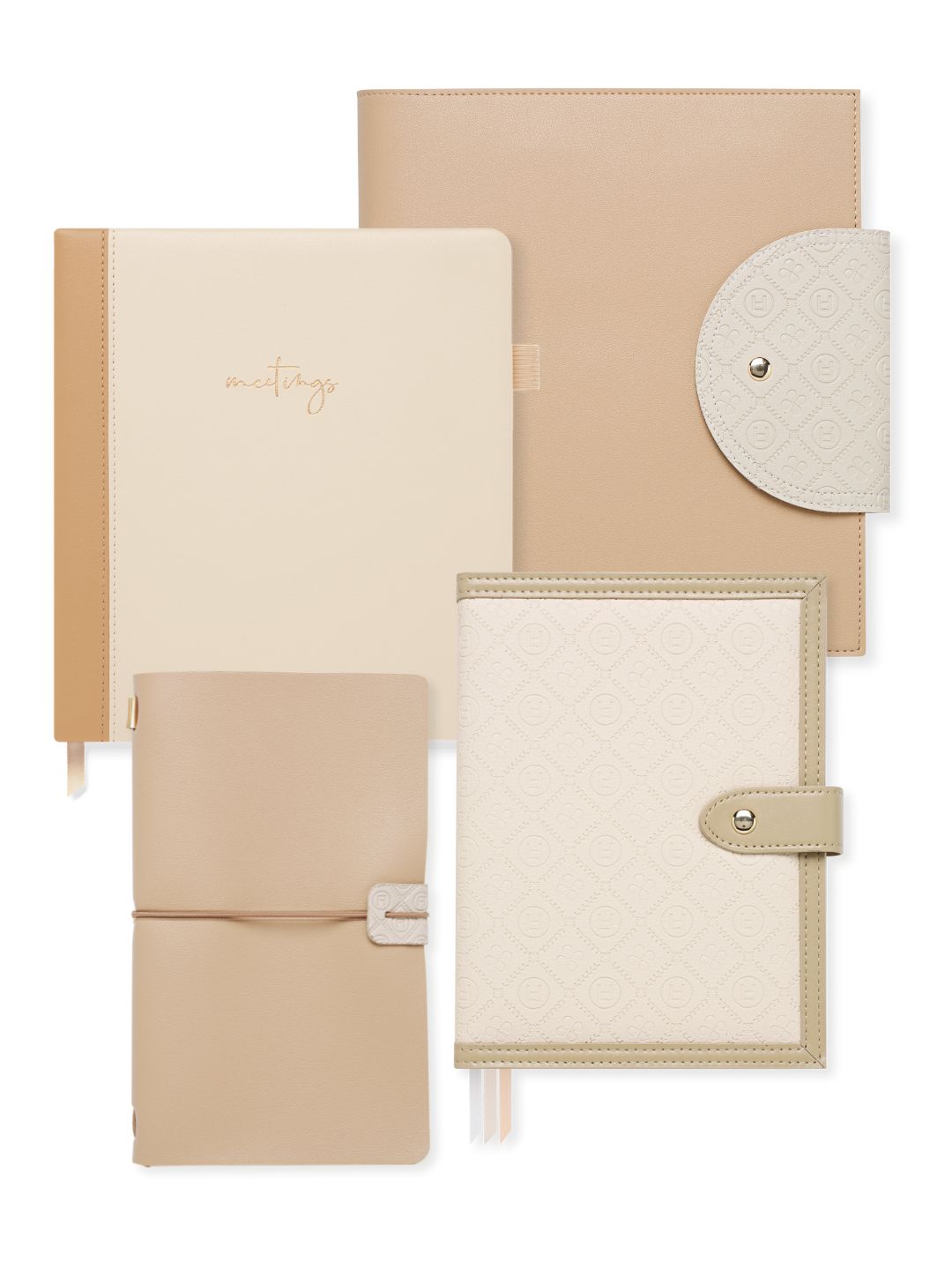 Founder’s Favourites Bundle – Lucky Clover (LH Planner + Meeting Notes)