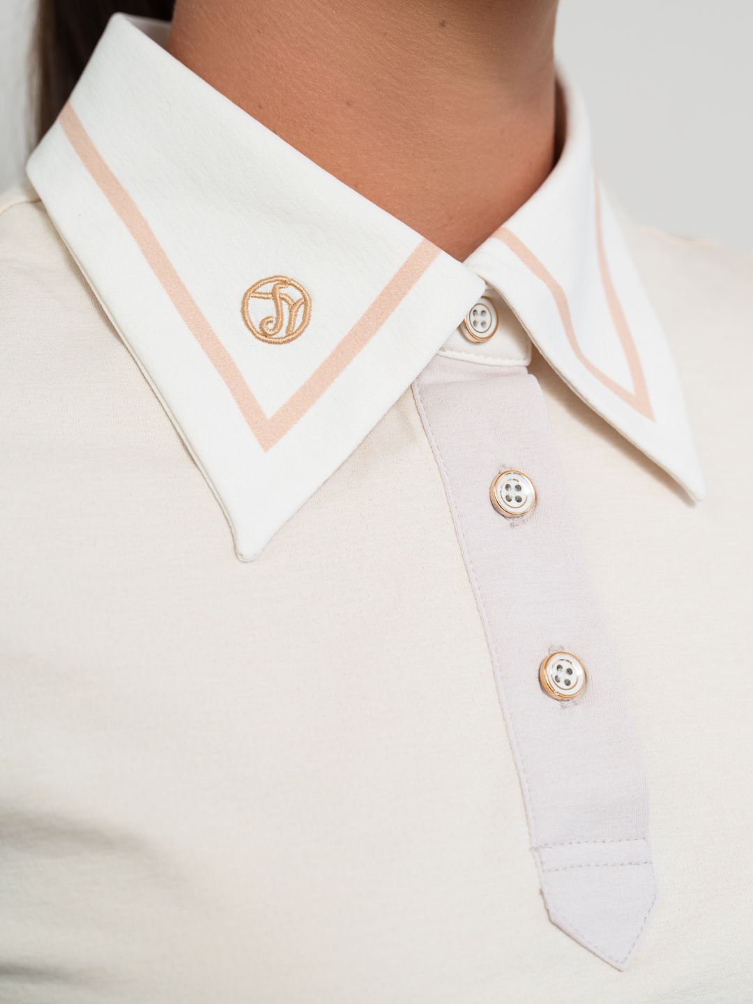 Skye Melody Victory Polo - Ivory