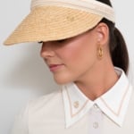 Skye Melody Raffia Sun Visor