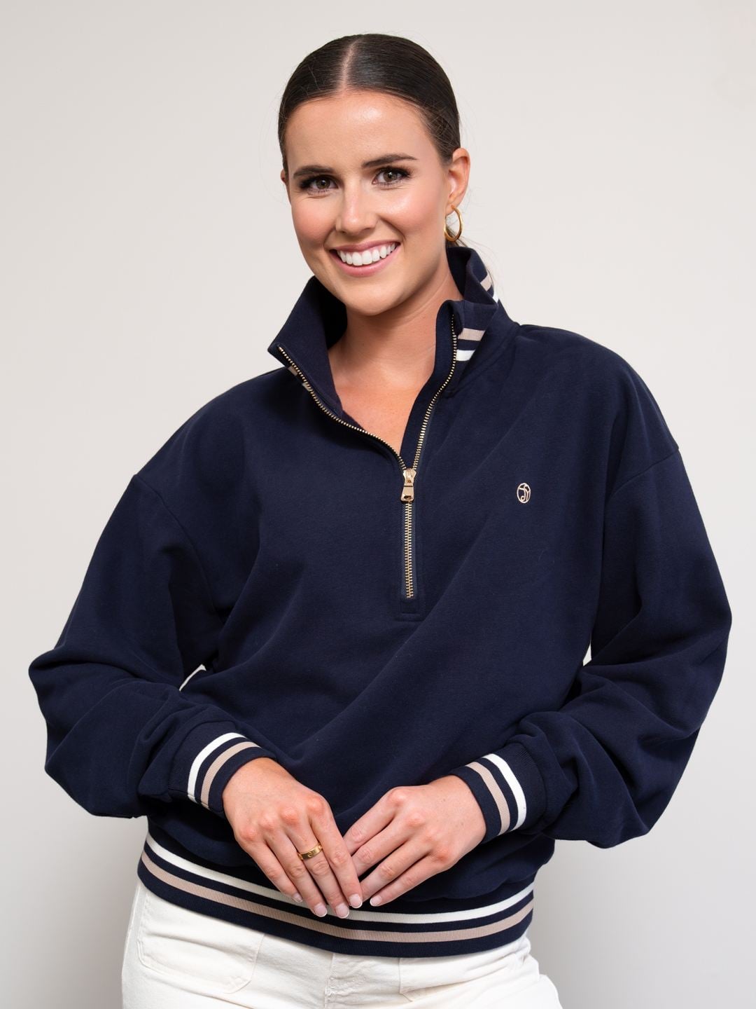 Skye Melody Soft Touch Half-Zip - Midnight Blue Skye Melody Soft Touch Half-Zip - Midnight Blue