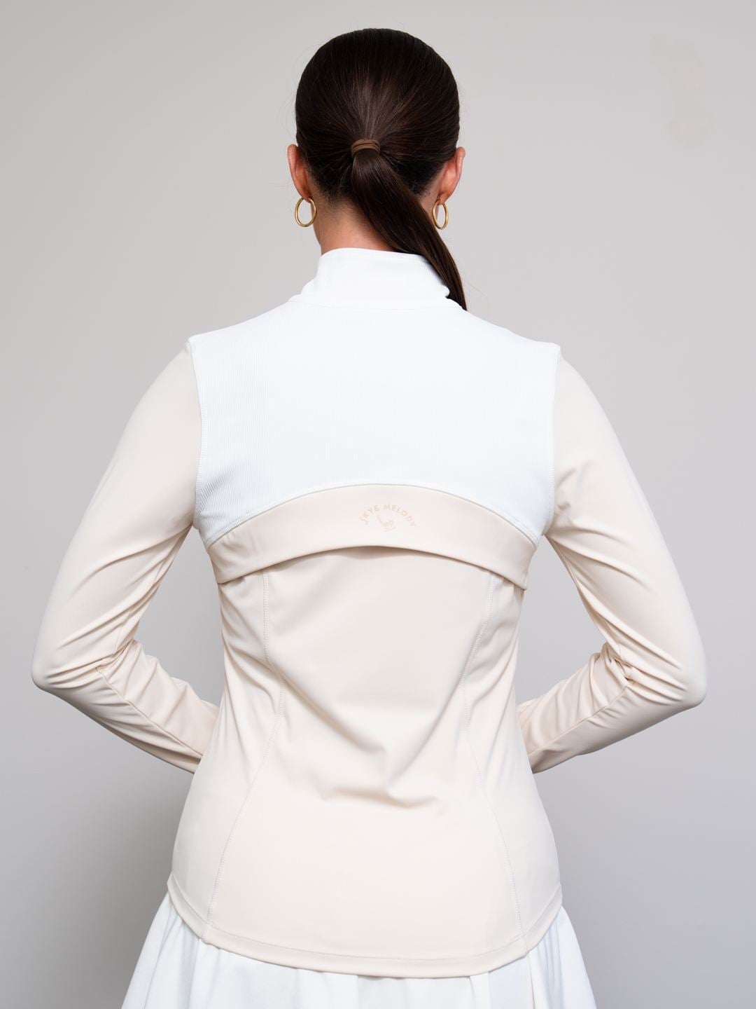 Skye Melody Aria Nylon Jacket - Ivory