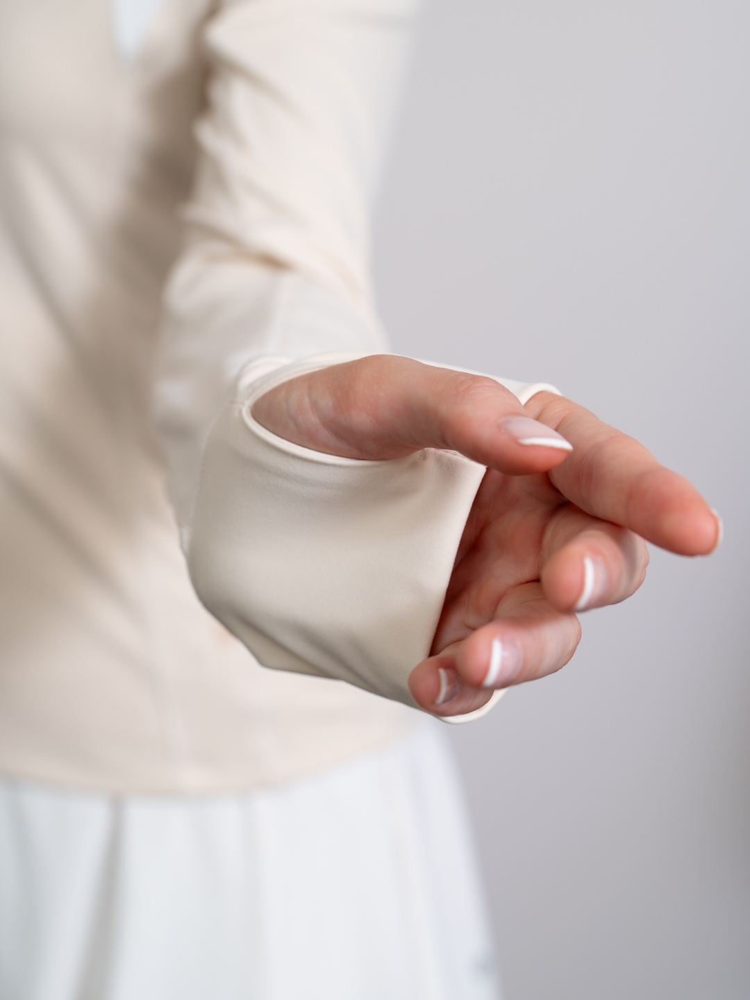 Skye Melody Aria Nylon Jacket - Ivory