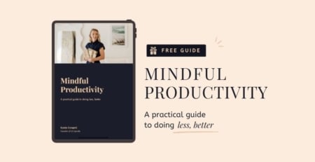 Mindful Productivity Guide by Kasia Gospos