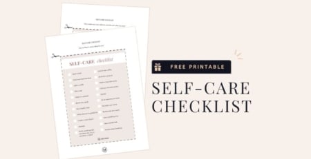Self-care Checklist