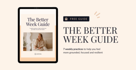 The Better Week Guide LH Agenda Planner Printable